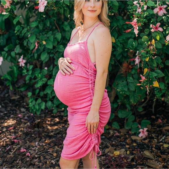 Jens Pirate Booty CROSSINGS MINI DRESS IN SKY PINK - Picture 4 of 4